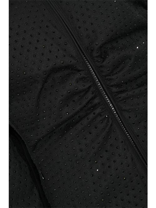 Piumino corto Nita in tela full strass PINKO | 106014 A2ZFZ99